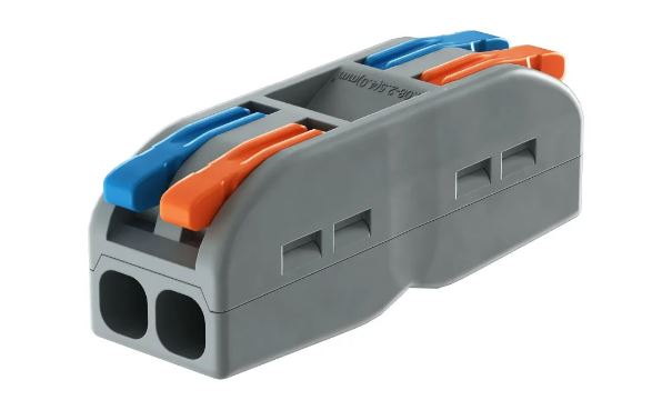 Клемма с зажимом 2Р  соединительная  